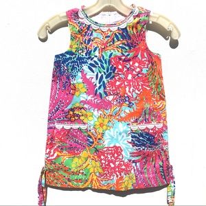 Classic Lilly Pulitzer girls floral Summer Dress 5